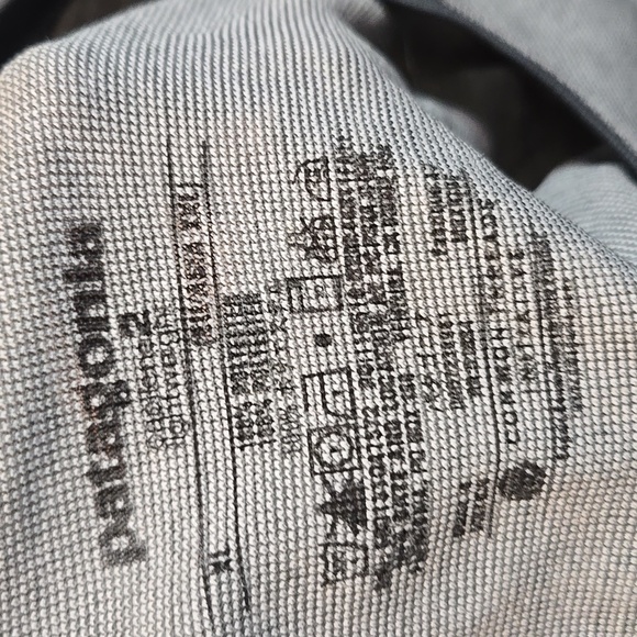 Patagonia Men's Base Layer Light Gray Long Sleeve Tee Top Sz XL - Picture 7 of 7